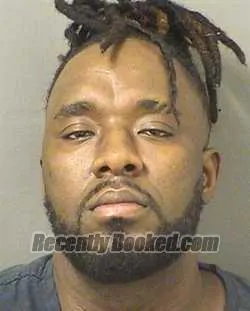 Booking photo from Palm Beach County, Florida