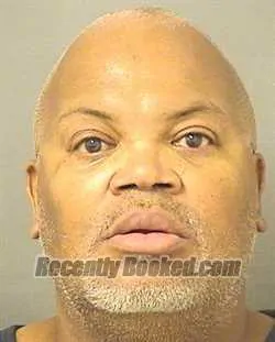 Booking photo from Palm Beach County, Florida