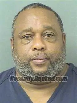 Booking photo from Palm Beach County, Florida