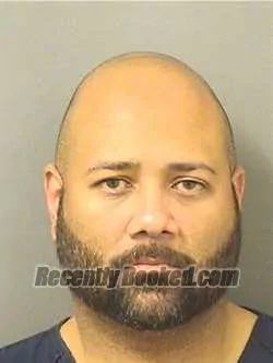 Booking photo from Palm Beach County, Florida