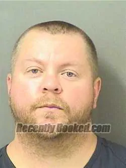 Booking photo from Palm Beach County, Florida