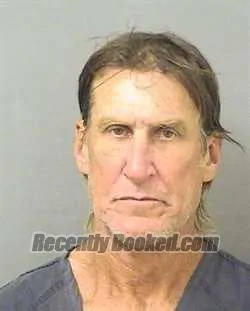 Booking photo from Palm Beach County, Florida