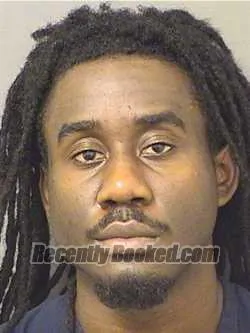 Booking photo from Palm Beach County, Florida
