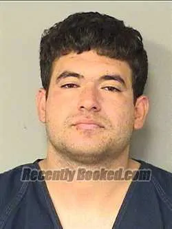 Booking photo from Palm Beach County, Florida