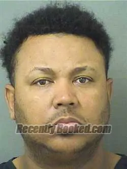 Booking photo from Palm Beach County, Florida