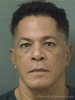 Booking photo from Palm Beach County, Florida