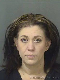 Booking photo from Palm Beach County, Florida