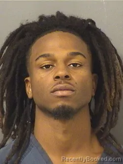 Booking photo from Palm Beach County, Florida