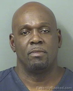 Booking photo from Palm Beach County, Florida