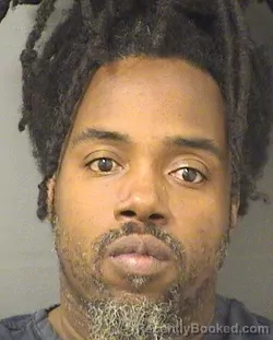 Booking photo from Palm Beach County, Florida