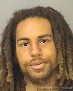 Booking photo from Palm Beach County, Florida