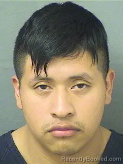 Booking photo from Palm Beach County, Florida