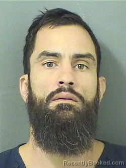 Booking photo from Palm Beach County, Florida