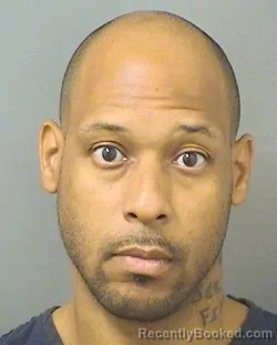 Booking photo from Palm Beach County, Florida