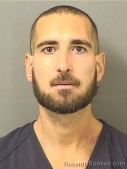 Booking photo from Palm Beach County, Florida