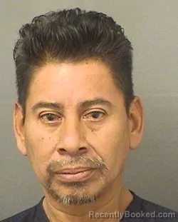 Booking photo from Palm Beach County, Florida