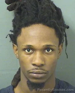 Booking photo from Palm Beach County, Florida