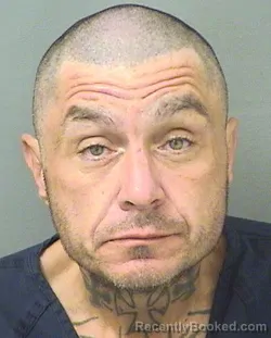 Booking photo from Palm Beach County, Florida