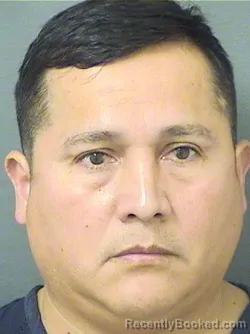 Booking photo from Palm Beach County, Florida