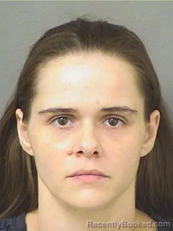 Booking photo from Palm Beach County, Florida