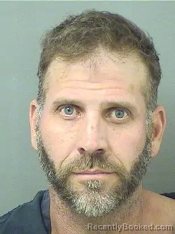 Booking photo from Palm Beach County, Florida