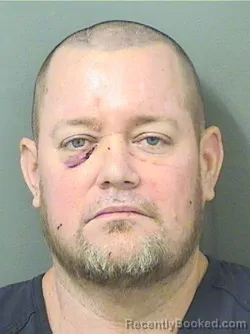 Booking photo from Palm Beach County, Florida