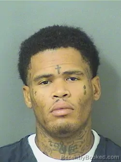 Booking photo from Palm Beach County, Florida