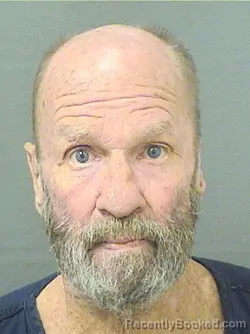 Booking photo from Palm Beach County, Florida
