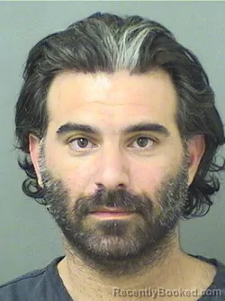 Booking photo from Palm Beach County, Florida