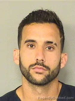 Booking photo from Palm Beach County, Florida