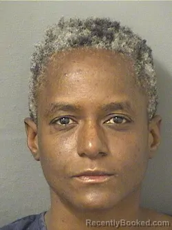 Booking photo from Palm Beach County, Florida