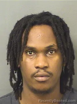 Booking photo from Palm Beach County, Florida