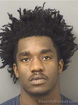 Booking photo from Palm Beach County, Florida