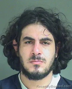 Booking photo from Palm Beach County, Florida