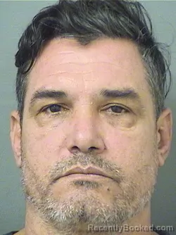 Booking photo from Palm Beach County, Florida