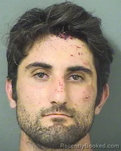 Booking photo from Palm Beach County, Florida