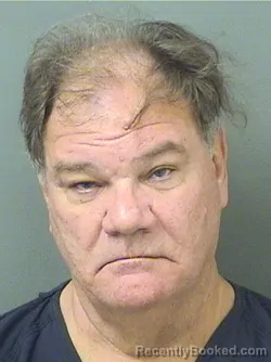 Booking photo from Palm Beach County, Florida