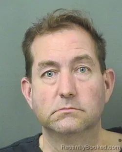 Booking photo from Palm Beach County, Florida