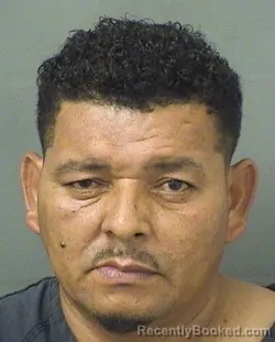 Booking photo from Palm Beach County, Florida