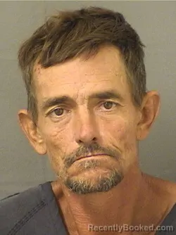Booking photo from Palm Beach County, Florida