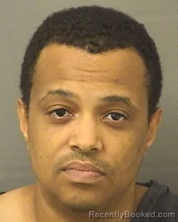 Booking photo from Palm Beach County, Florida
