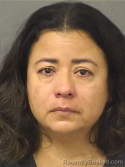 Booking photo from Palm Beach County, Florida