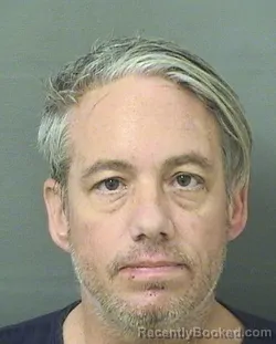 Booking photo from Palm Beach County, Florida