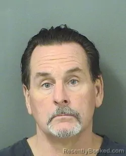 Booking photo from Palm Beach County, Florida