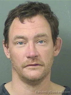 Booking photo from Palm Beach County, Florida