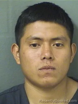 Booking photo from Palm Beach County, Florida