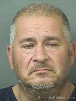 Booking photo from Palm Beach County, Florida