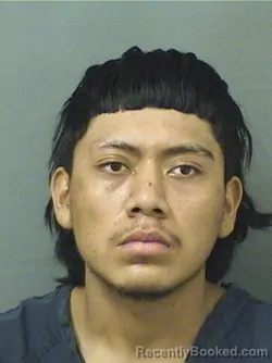 Booking photo from Palm Beach County, Florida