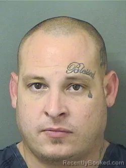 Booking photo from Palm Beach County, Florida