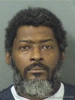 Booking photo from Palm Beach County, Florida
